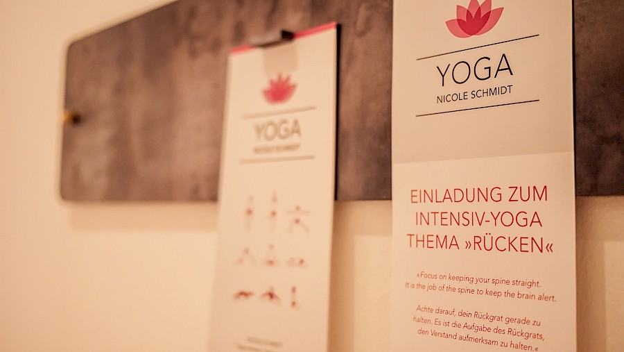Impressionen aus meinem Yoga Studio in Saarbrücken